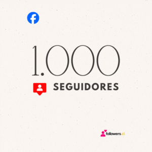 Facebook Seguidores Lite 1000