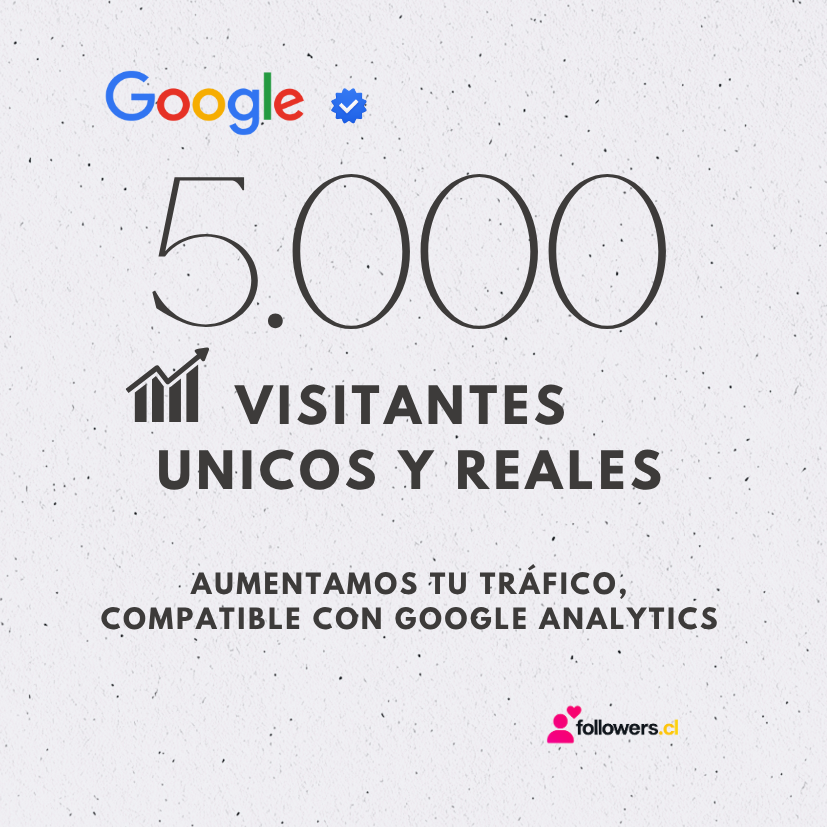 Tráfico desde Google 5.000 Visitas
